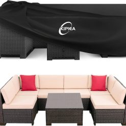 Alternative view of New Arrivals Patio Furniture Covers Waterproof Winter, Heavy-Duty Outdoor Furniture Set Covers for Table Chairs, Anti-UV