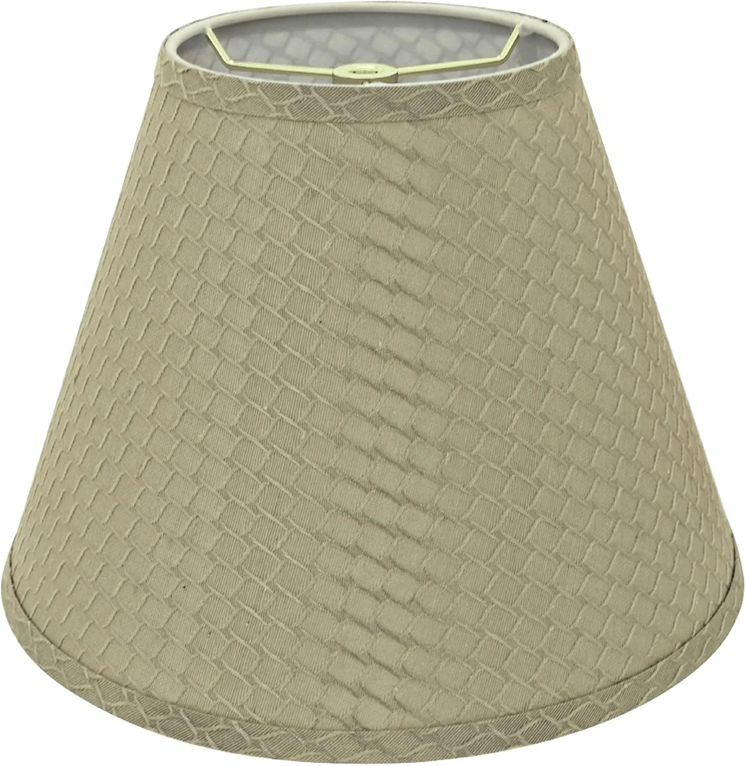 New Arrivals Creative 32622 Transitional Empire Shape Spider Construction Lamp Shade in Cider Brown - Image 4