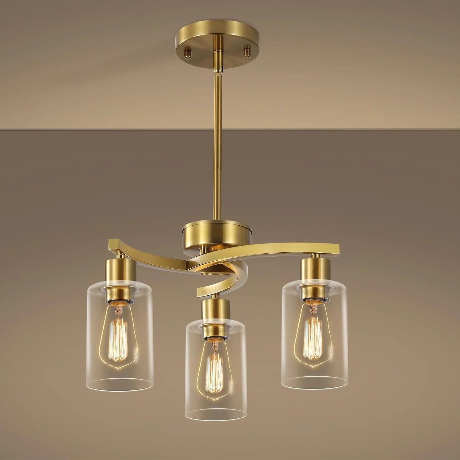 New Arrivals 6-Light Modern Farmhouse Black Chandelier, Adjustable Height Hanging Industrial Pendant Lights Kitchen Island - Image 10