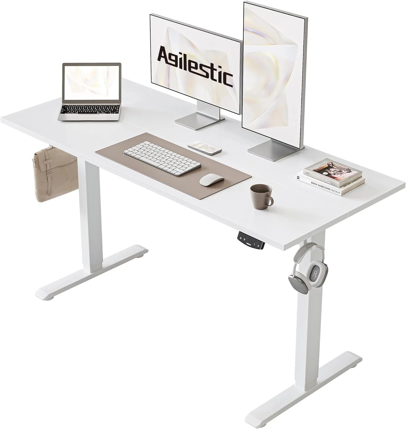 New Arrivals Electric Standing Desk, 48 x 24 Inches Height Adjustable Desk - Image 26