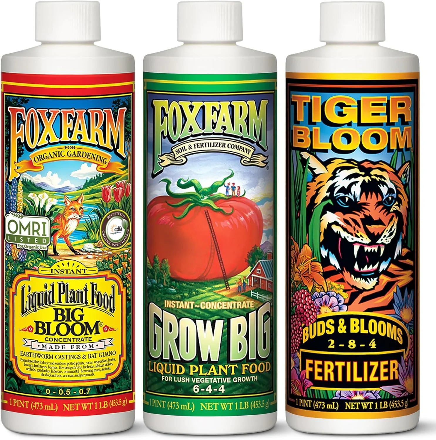 New Arrivals Soil Liquid Trio Pack, Big Bloom, 3 Quart Bottles - Image 2