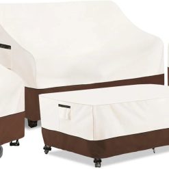 Alternative view of New Arrivals Outdoor Patio Furniture Covers 4 Piece Set, XXL-Large, Beige