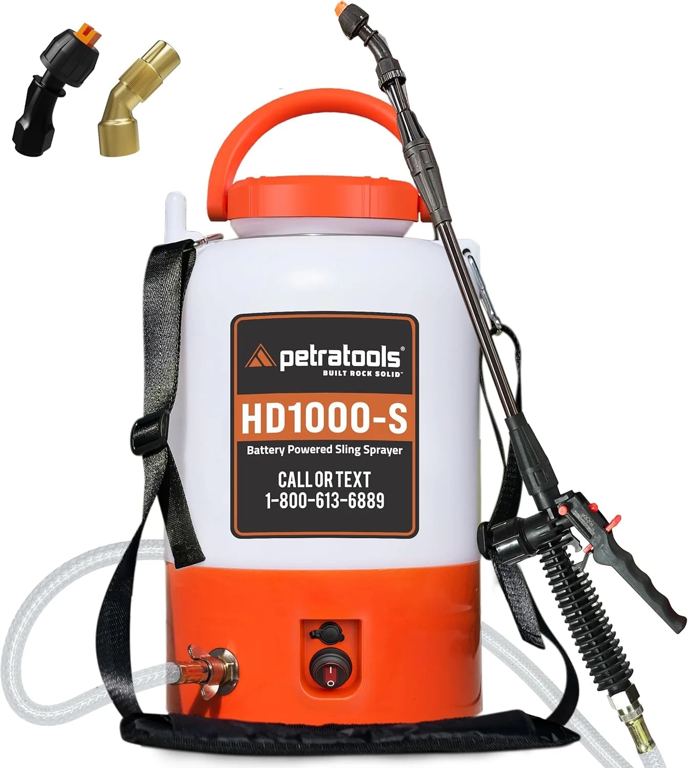 HD2000-S 2 Gallon Battery Powered Garden Sprayer, 2 Hour Runtime, Rechargeable Weed Sprayer w/ 4 Ft Hose - Image 2
