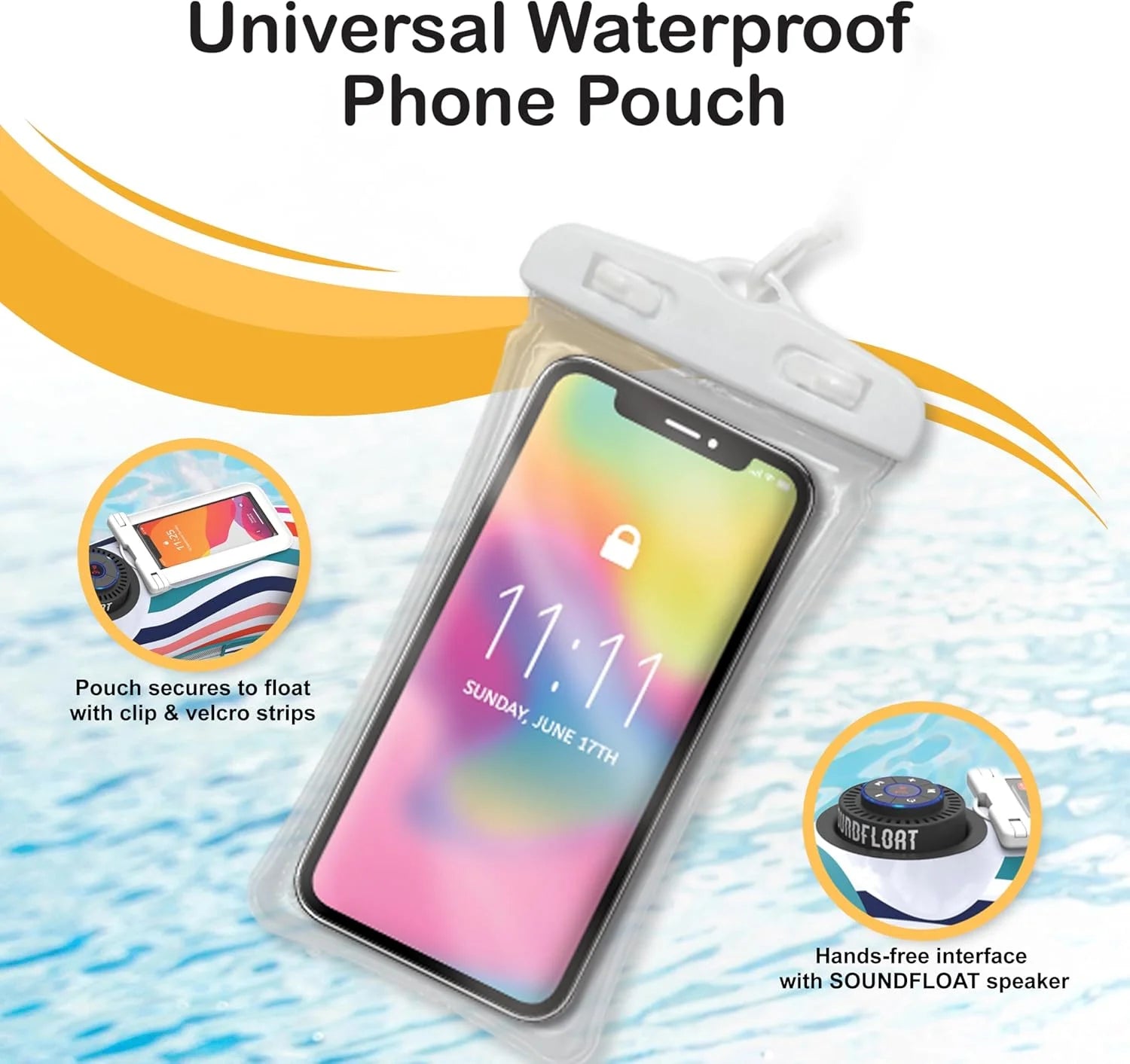 Living Motorized Inflatable Pool Float Lounger Tube, Bluetooth 5 IPX7 Waterproof Speaker, 66W Motor - Image 6