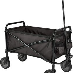 Alternative view of New Arrivals Collapsible Heavy Duty Utility Wagon for Outdoor Sports, Camping, Garden, and Shopping