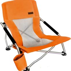 Alternative view of New Arrivals C Low Beach Camping Folding Chair, Compact Backpacking River Sand Chair for Adults 2 Pack, Festival (2 Pack Blue)