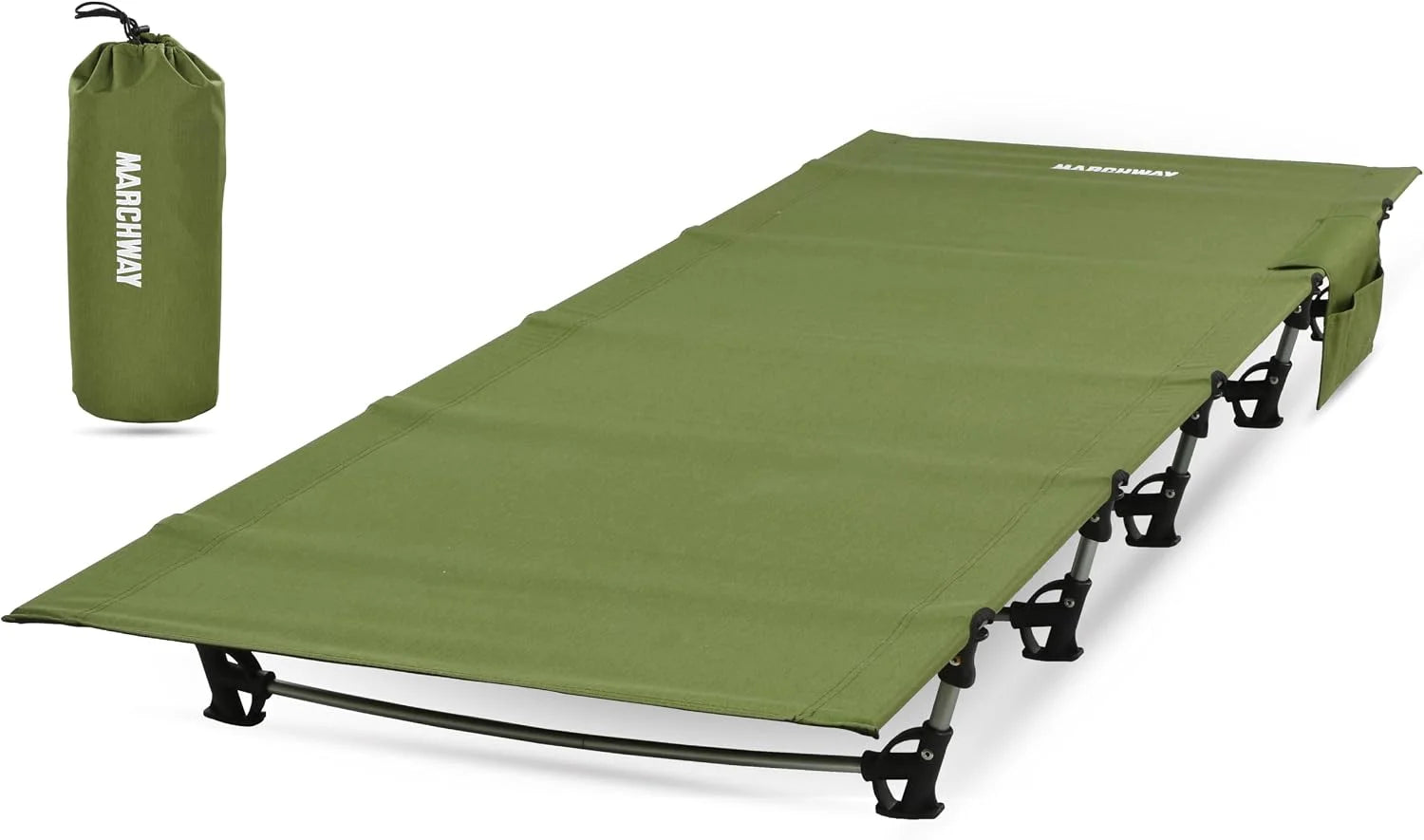 MARCHWAY Ultralight Folding Tent Camping Cot Bed, Portable Compact for Outdoor Travel bifanuoyard - Image 2