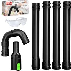 Alternative view of New Arrivals 8.3FT Gutter Cleaning Attachment Compatible with EGO Leaf Blower