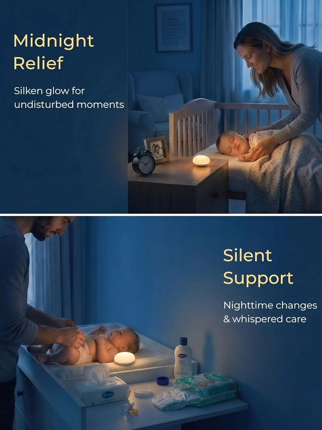 EASZZZ Baby Night Light, Dimmable bifanuoyard - Image 8
