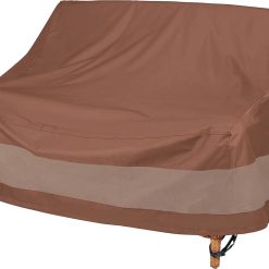 Alternative view of New Arrivals DUCKCOVERS Ultimate Patio Sofa Cover, 104W x 40D x 35H, Mocha Cappuccino Patio Furniture Covers