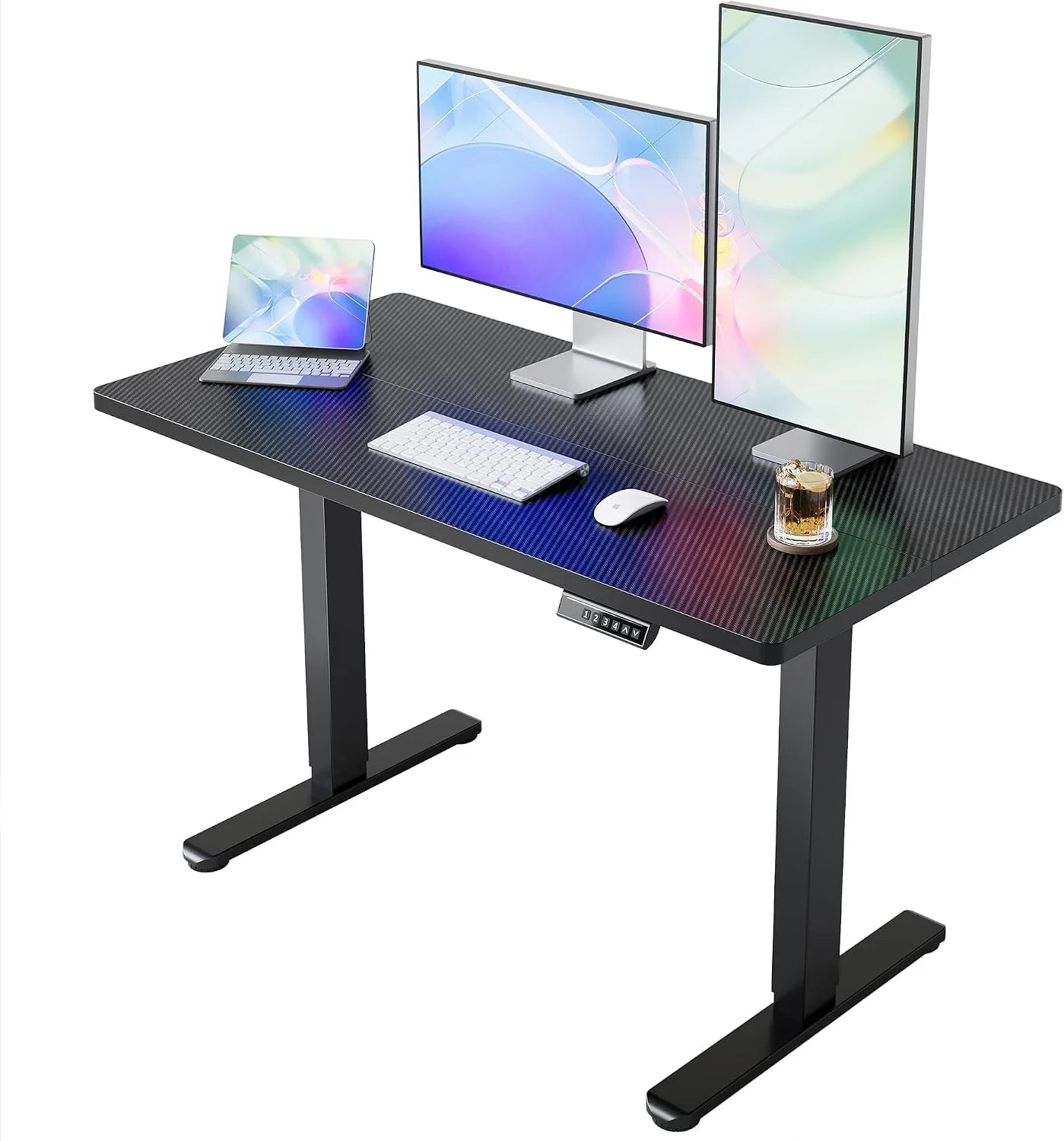 HUANUO 32 Small Electric Standing Desk Adjustable Height, 4 Memory Height Settings bifanuoyard - Image 5