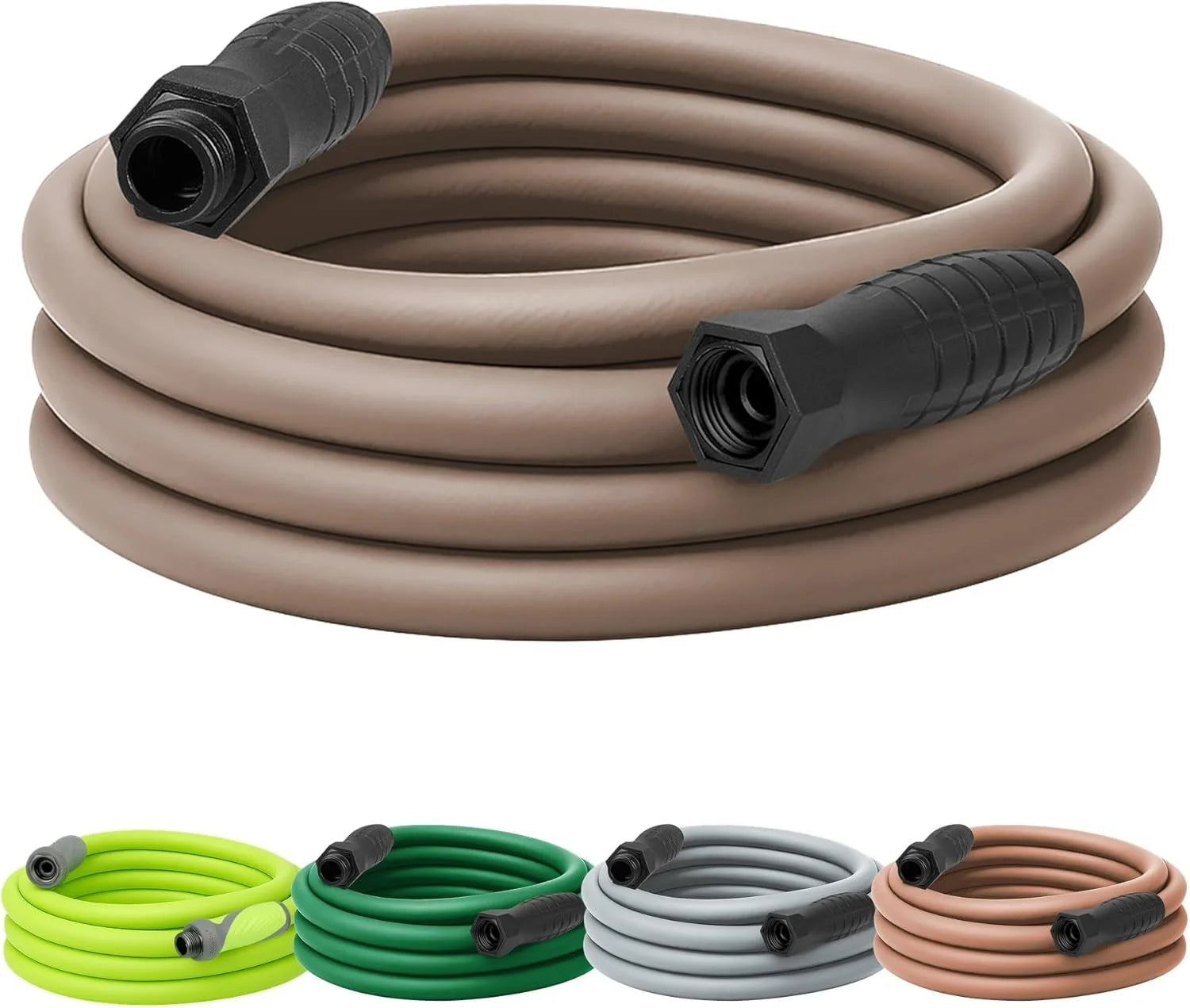 New Arrivals Garden Hose 5/8 in. x 100 ft., Lightweight All-Weather Water Hose, Durable and Flexible, Leak-Free Connections - Image 49