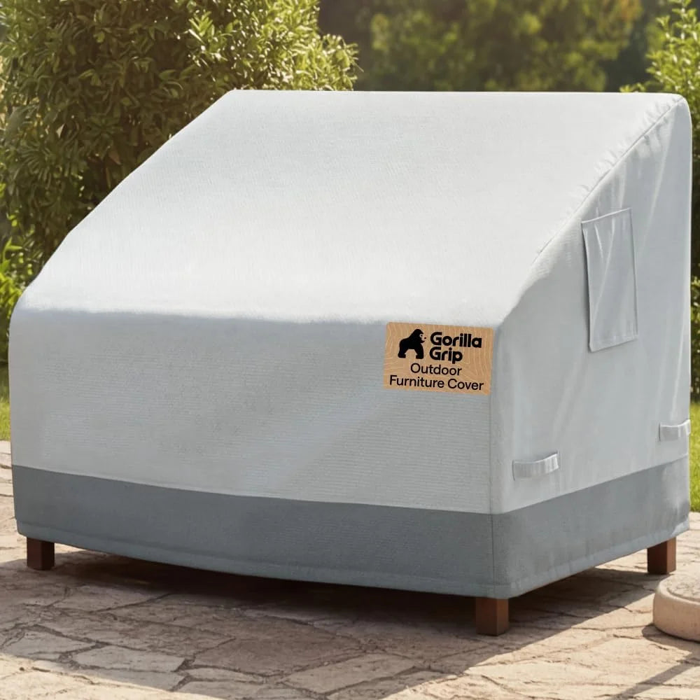 GORILLA GRIP Waterproof Outdoor Patio Sofa Cover, 3 Seater 80 Inch - Image 4