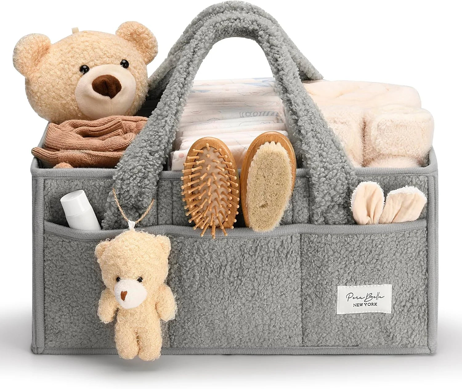 New Arrivals Diaper Caddy Organizer for Changing Table, Storage Basket for Wipes, Gift for Baby Shower, Car - Image 7