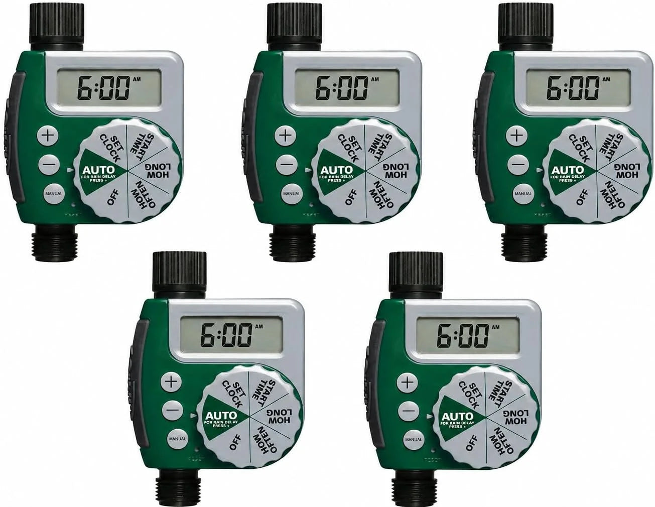 Orbit 62067 1-Outlet Programmable Digital Hose Watering Timer, 2-Pack bifanuoyard - Image 2
