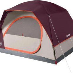 Alternative view of Coleman Skydome Camping Tent with 5 Minute Setup, 2/4/6/8 Person Weatherproof Tent with Rainfly & Carry Bag bifanuoyard
