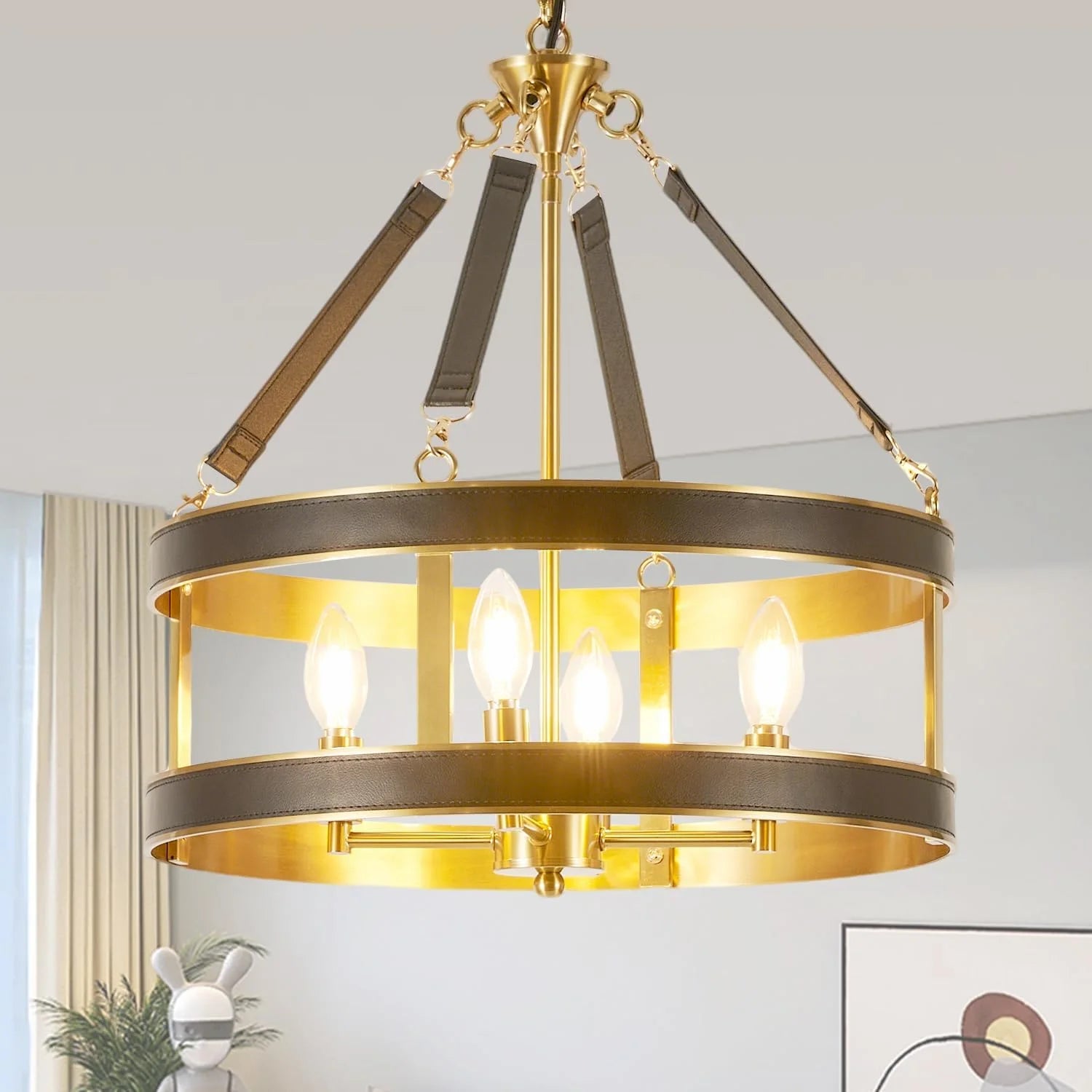 New Arrivals Farmhouse Chandelier, Modern Hanging Pendant Lighting - Image 8