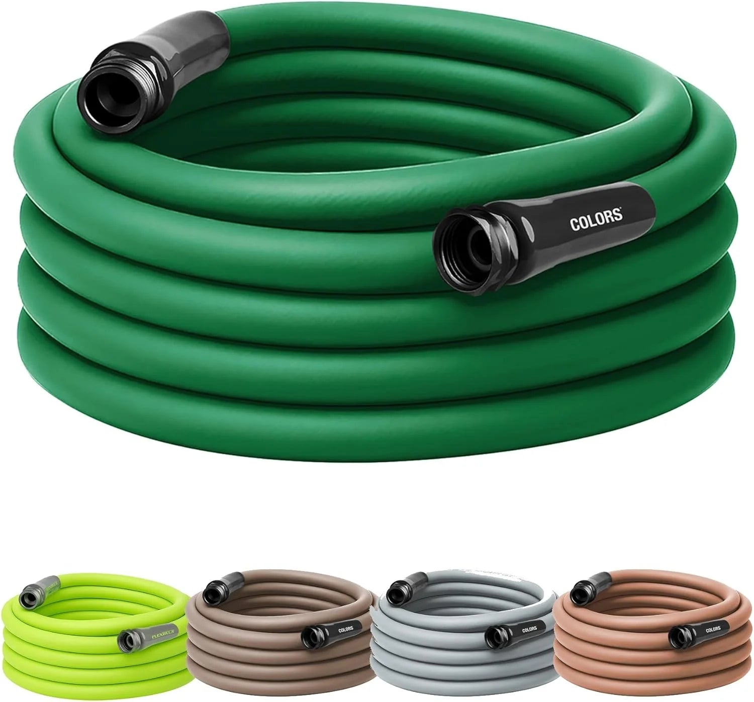 New Arrivals Garden Hose 5/8 in. x 100 ft., Lightweight All-Weather Water Hose, Durable and Flexible, Leak-Free Connections - Image 7
