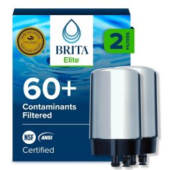 Alternative view of New Arrivals Faucet Mount Water Filter System, Includes 2 Filters, Chrome " For Home Projects