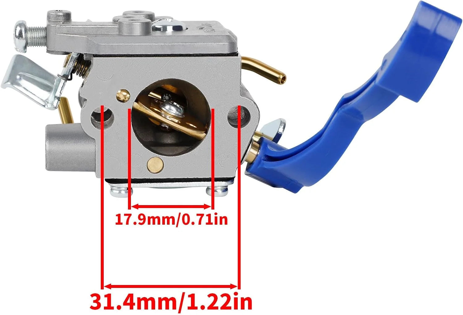 Carburetor for Husqvarna 125B Blower 125BX 125BVX 590460102 545081811 Handheld Leaf Blower with 125B Tune UP Kit 545109601 Airbox - Image 3