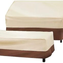 Alternative view of loriano Patio Furniture Cover Set, 4 Piece Outdoor Furniture Cover Waterproof, 600D Heavy Duty Lawn Patio Set Covers