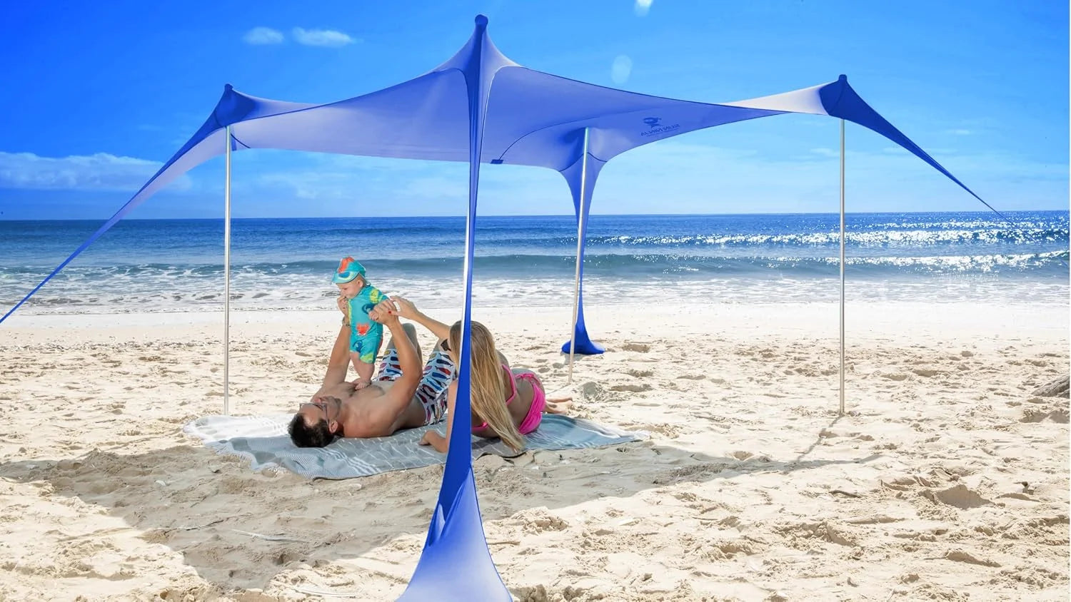 New Arrivals Ninja Beach Tent Sun Shelter UPF50+, Easy Pop Up Beach Canopy - Image 5