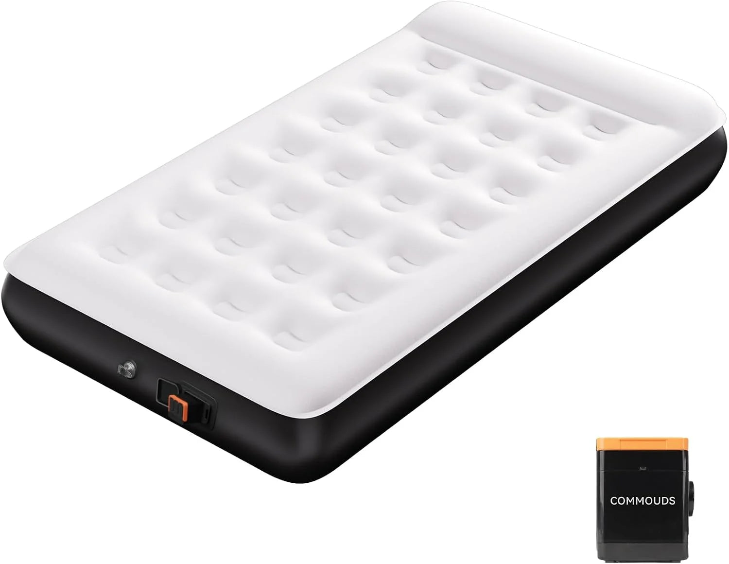COMMOUDS Queen Air Mattress with 2000mAh Battery Powered Pump, 18 Raised Inflatable Mattress, Portable Blow up Mattress bifanuoyard - Image 5