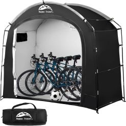 Alternative view of New Arrivals Travel Bike Storage Shed Tent, Waterproof Portable Bicycle Cover Shed
