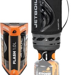 Alternative view of Jetboil Flash Portable Fast Boil Stove for Camping and Backpacking with 1-Step Auto Ignition, Propane/Isobutane Burner bifanuoyard
