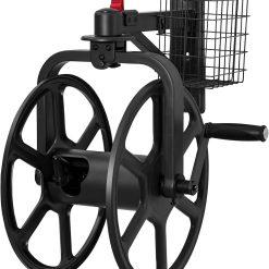 New Arrivals Garden 710 Navigator Rotating Garden Hose Reel, Holds 125-Feet of 5/8-Inch Hose " Bronze