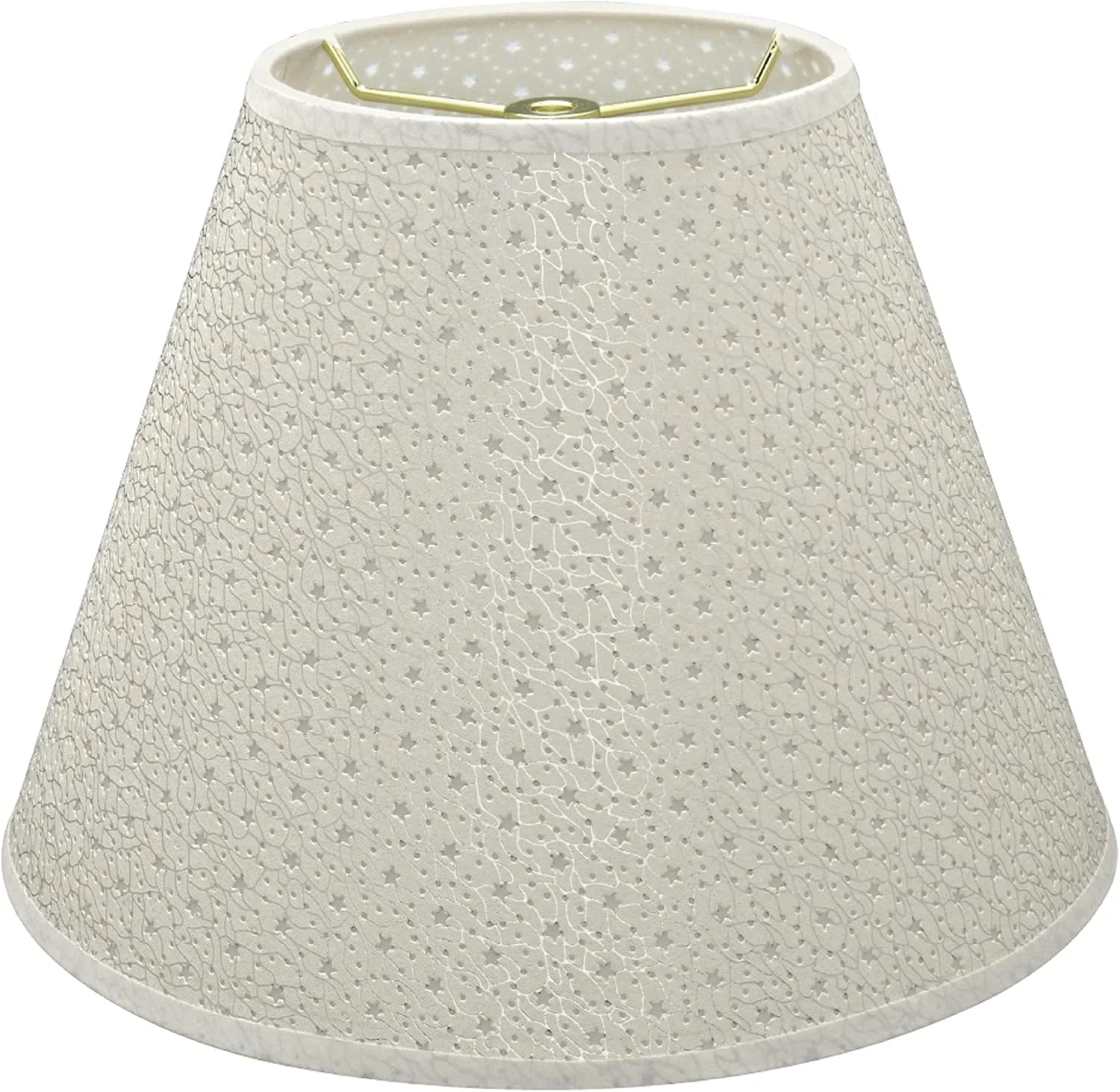 New Arrivals Creative 32622 Transitional Empire Shape Spider Construction Lamp Shade in Cider Brown - Image 6