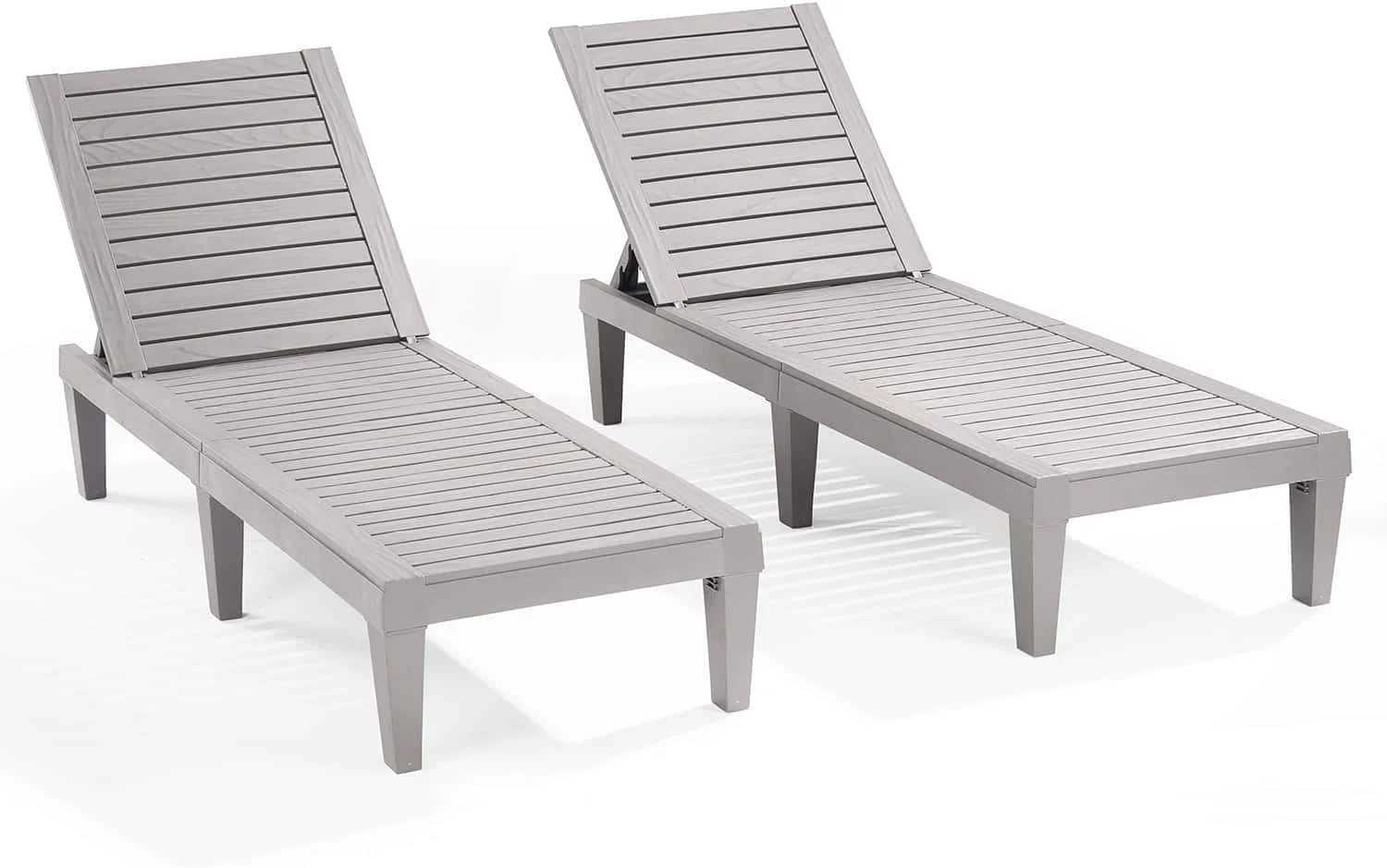 Nestl Lounge Chair Outdoor, Tanning Chair, Chaise Lounge Outdoor Set of 2, 5 Adjustable Positions bifanuoyard - Image 4