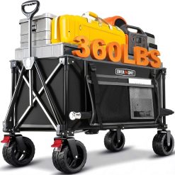 Alternative view of Ultra Compact Collapsible Wagon Cart, Lightweight Foldable Wagon with All Terrain Wheels
