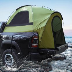 Truck Bed Tent, Waterproof PU3000mm Pickup Truck Tent for Camping 5.5-6.0 Ft Bed, 2-3 Person Sleeping Truck Tent bifanuoyard