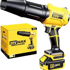 New Arrivals Leaf Blower for DEWALT 20V Max Battery, 720-CFM 180-MPH Handheld Electric Brushless Dust Blower with Light " For Yard Cleanup
