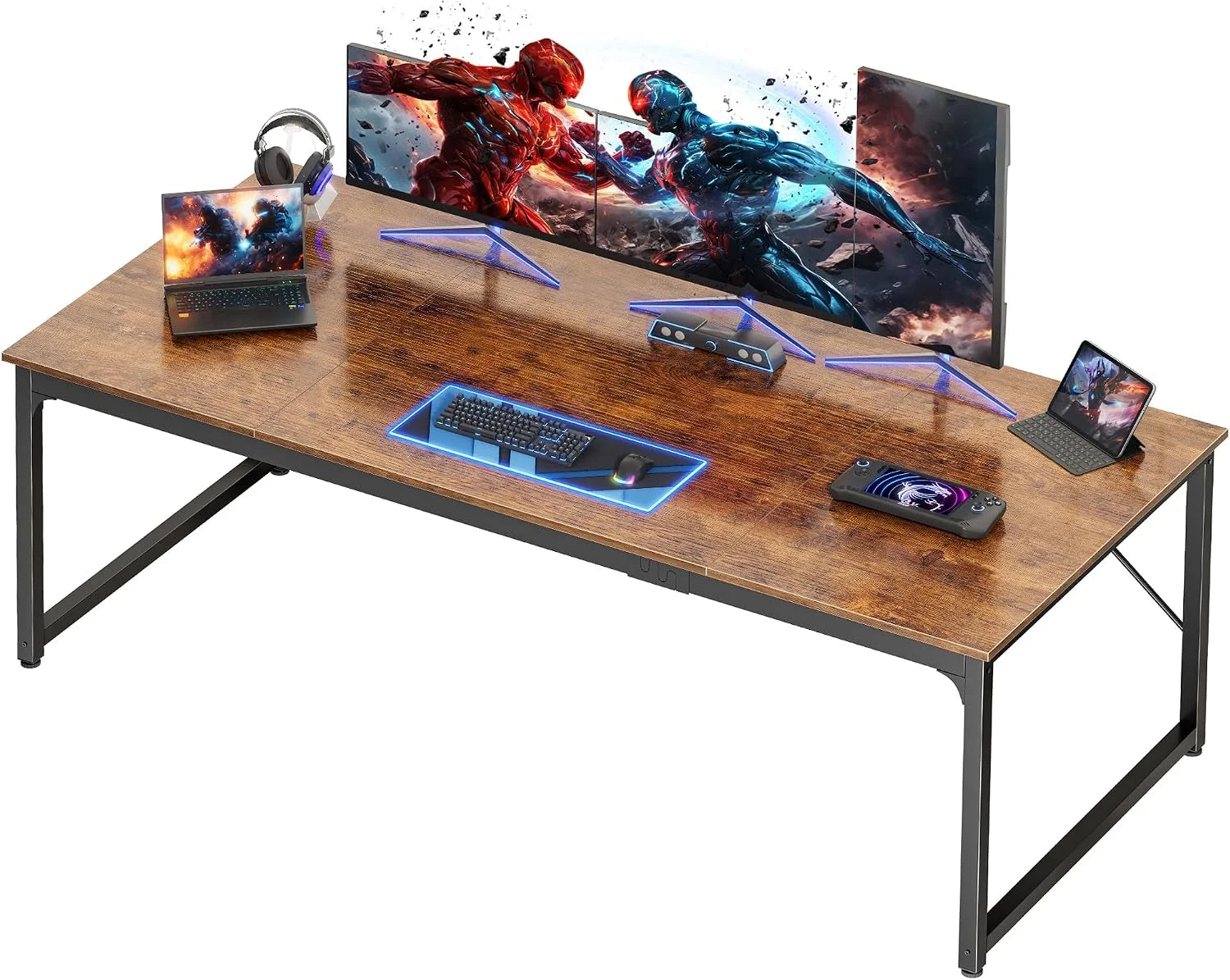 New Arrivals 47 X 24 Inch Computer Desk with Deeper Desktop, Gaming Office Writing Work Desk for Home Office - Image 12
