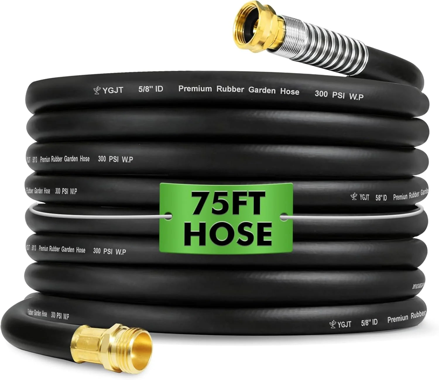 New Arrivals Duty Garden Hose 75FT x 5/8, 300psi Working, 1100psi Burst - Image 3