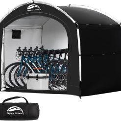 Alternative view of New Arrivals Travel Bike Storage Shed Tent, Outdoor Portable Bicycle Storage Sheds