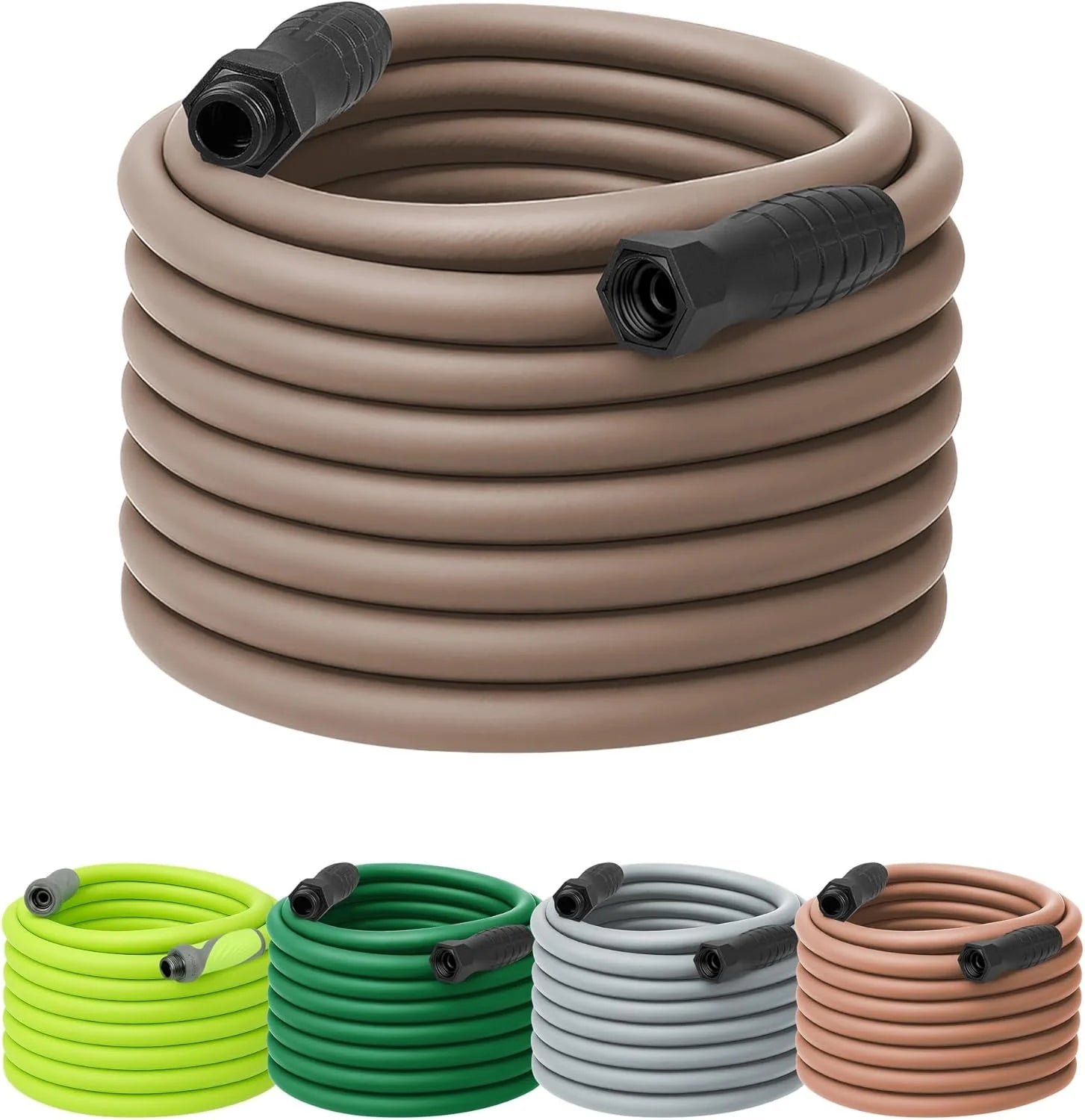 New Arrivals Garden Hose 5/8 in. x 100 ft., Lightweight All-Weather Water Hose, Durable and Flexible, Leak-Free Connections - Image 33