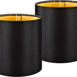 Alternative view of ZEPHRUM Large Drum Lamp Shade (Set of 2) bifanuoyard