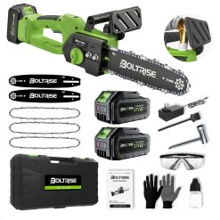 Alternative view of New Arrivals 3-in-1 Electric Pole Saw, 8 Inch & 6 Inch Mini Chainsaw with Extension Pole