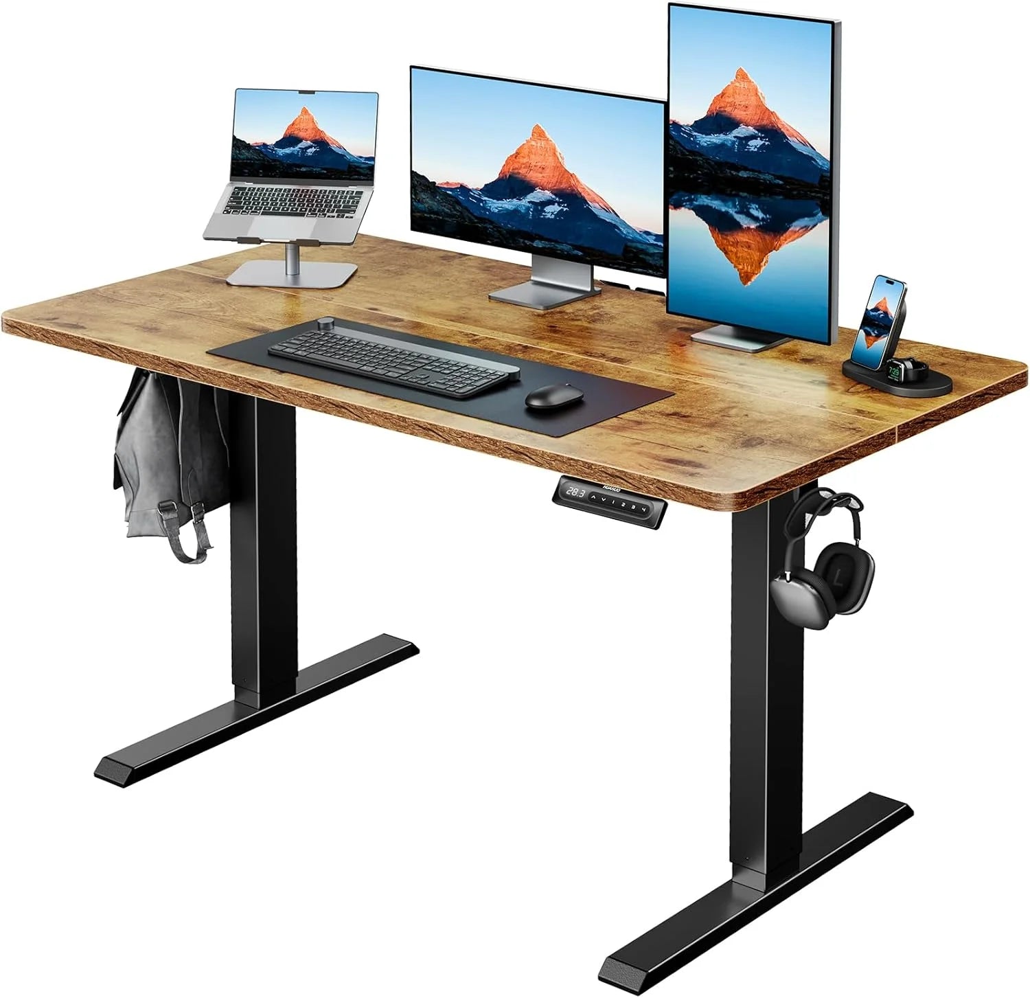 HUANUO 32 Small Electric Standing Desk Adjustable Height, 4 Memory Height Settings bifanuoyard - Image 13