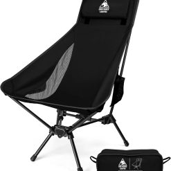 Alternative view of ONETIGRIS Tigerblade High Back Camping Chair with Pillow Design, Comfortable Widened Seat Folding Chair bifanuoyard