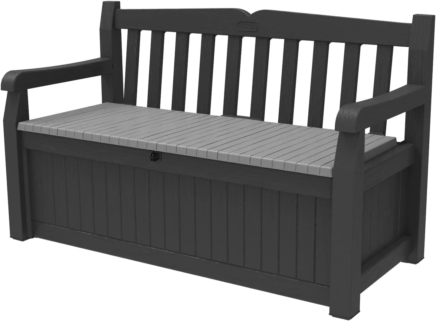 Solana 70 Gal Outdoor Storage Bench for Patio and Pool Accessories - Image 2