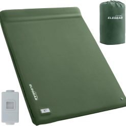 CumbreX™ Self Inflating Sleeping Pad, 3.15 Ultra-Thick Memory Foam Camping Pad with Pillow Fast Inflating in 20s