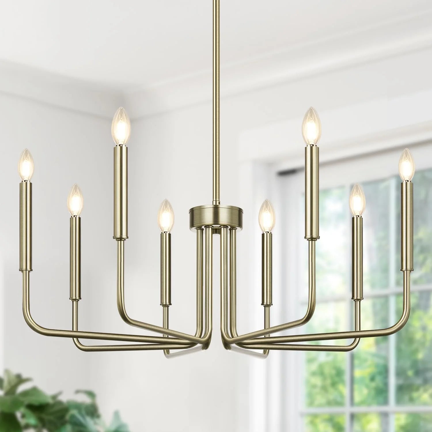 6-Light Farmhouse Chandelier for Dining Room Lighting Fixtures Hanging bifanuoyard - Image 8
