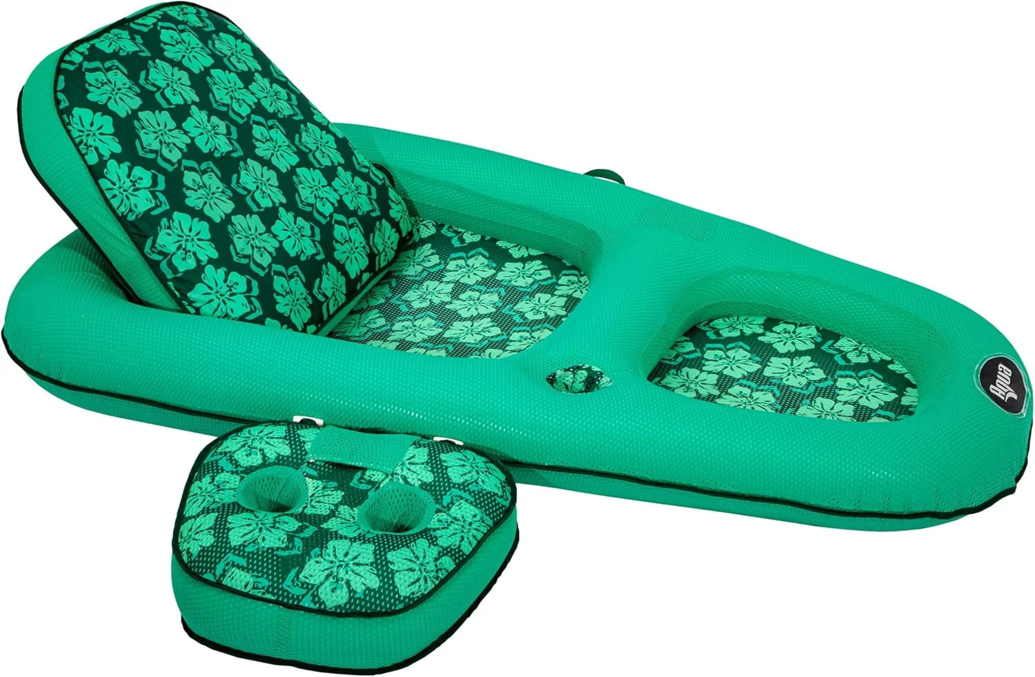 Campania Ultimate 2-in-1 Pool Float Lounge, Extra Large, Inflatable Pool Floats for Adults with Adjustable Backrest - Image 6