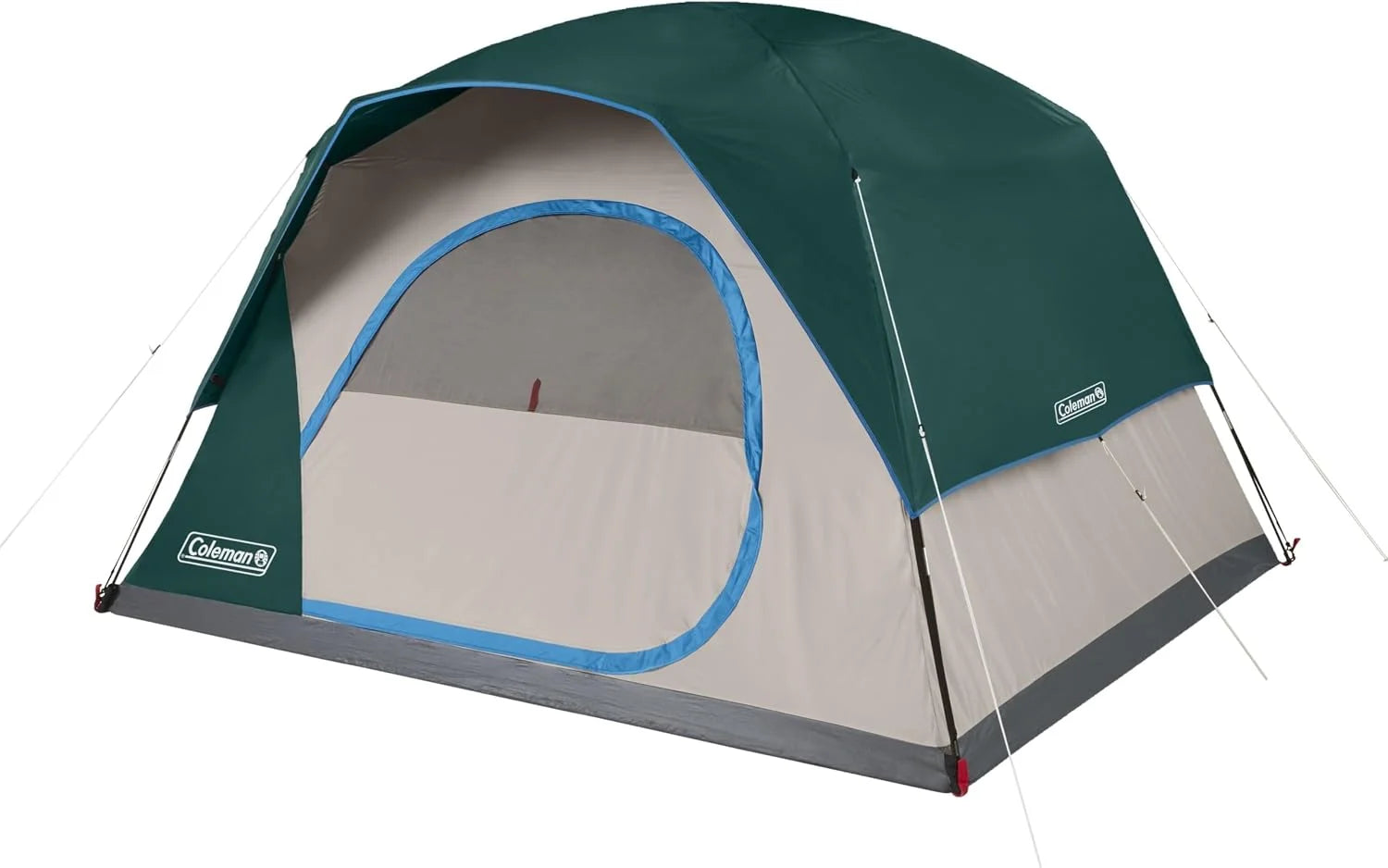 Coleman Skydome Camping Tent with 5 Minute Setup, 2/4/6/8 Person Weatherproof Tent with Rainfly & Carry Bag bifanuoyard - Image 8