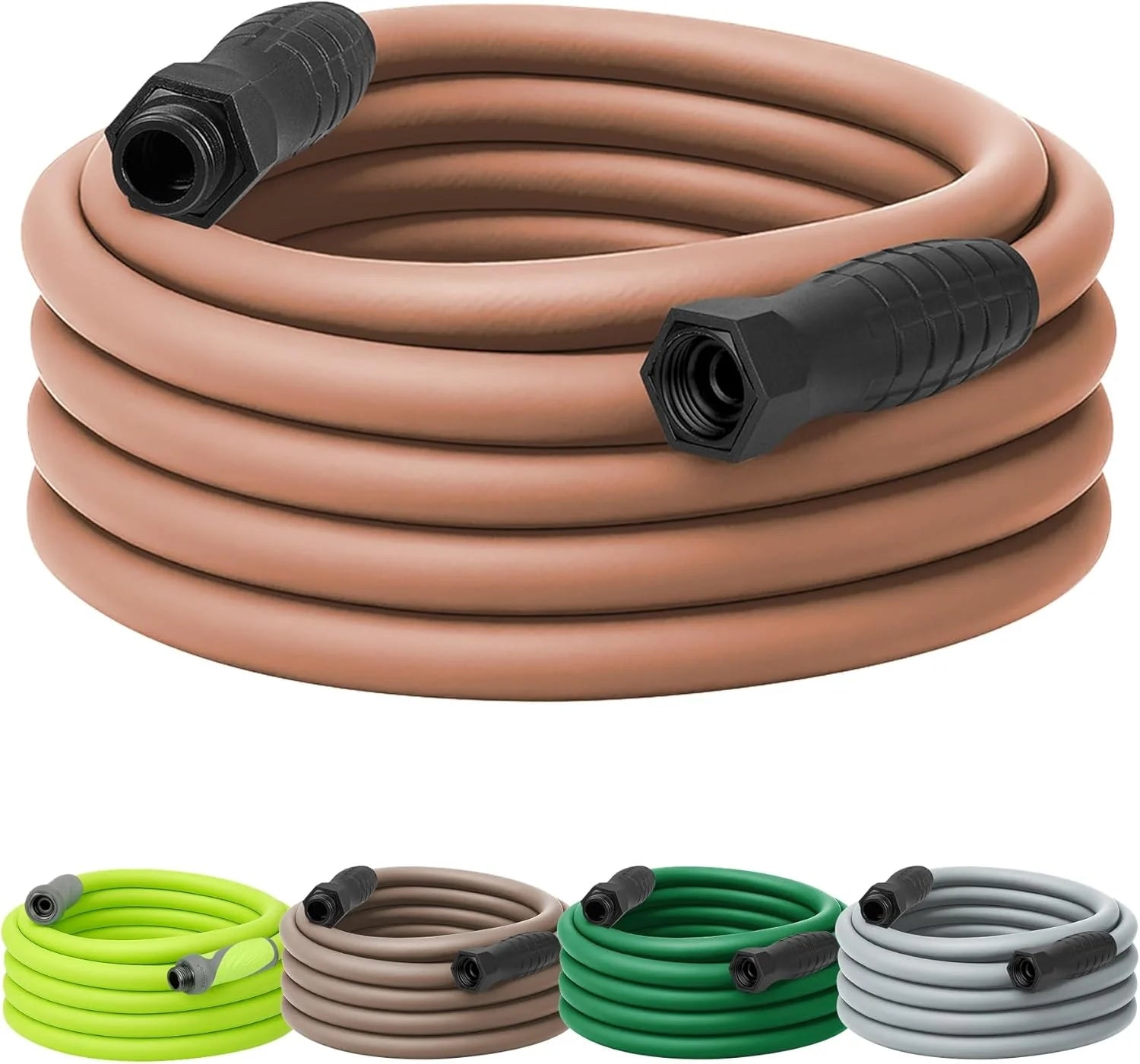 New Arrivals Garden Hose 5/8 in. x 100 ft., Lightweight All-Weather Water Hose, Durable and Flexible, Leak-Free Connections - Image 36