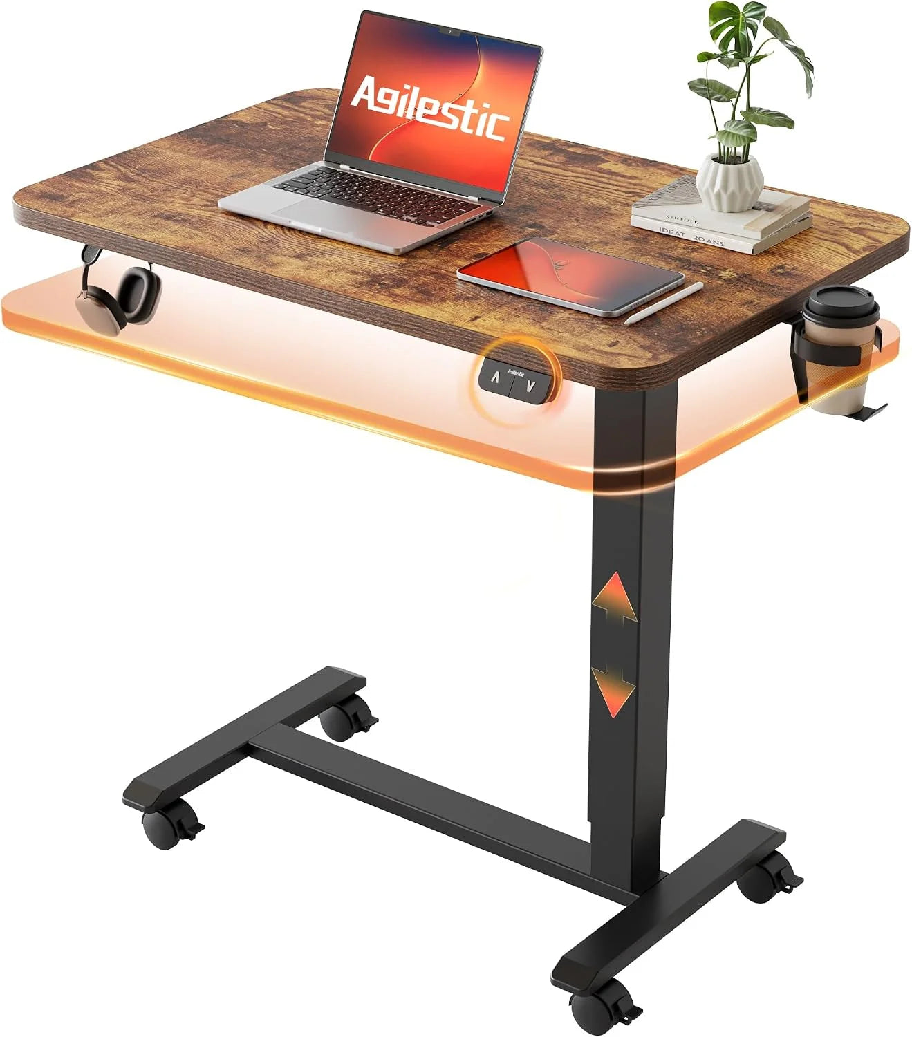 New Arrivals Electric Standing Desk, 48 x 24 Inches Height Adjustable Desk - Image 4
